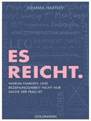 cover image of Es reicht.
